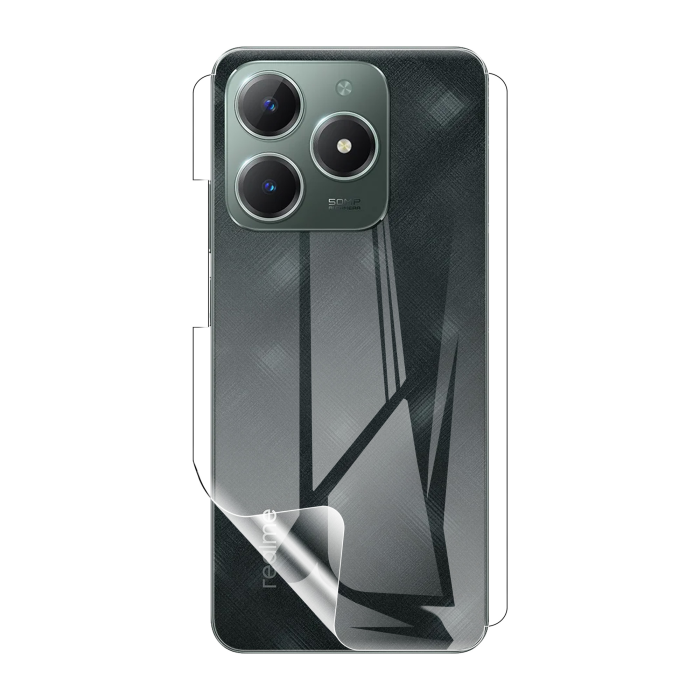 Realme C61 Back Clear Jelly Protector Soft Film Protection Hydrogel - Image 2 Realme C61 Back Clear Jelly Protector Soft Film Protection Hydrogel - Image 2
