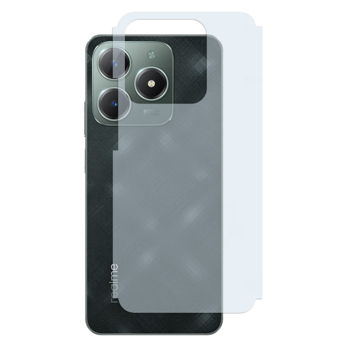 Realme C61 Back Protector Carbon Fiber Matte Soft Skin Sheet - Image 2 Realme C61 Back Protector Carbon Fiber Matte Soft Skin Sheet - Image 2