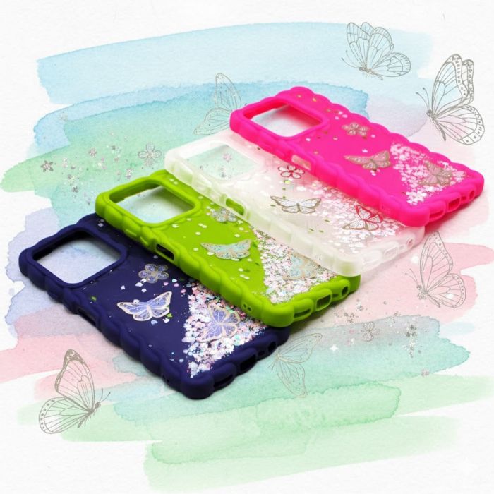 Realme C61 Wave Style Glitter Mobile Cover - Image 2 Realme C61 Wave Style Glitter Mobile Cover - Image 2