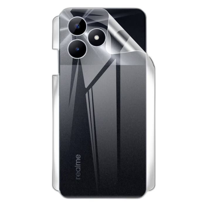 Realme note 50 Back Protection Clear Jelly Soft Ultra Clear Jell For Realme note 50 - Image 2 Realme note 50 Back Protection Clear Jelly Soft Ultra Clear Jell For Realme note 50 - Image 2