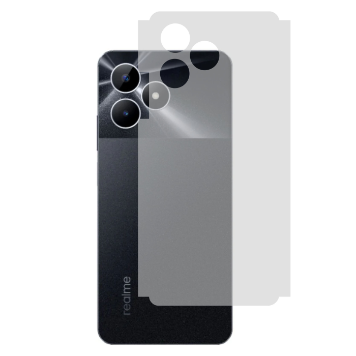 Realme note 50 Back Protector Skin Matte Style Protector For Realme note 50 - Image 2 Realme note 50 Back Protector Skin Matte Style Protector For Realme note 50 - Image 2