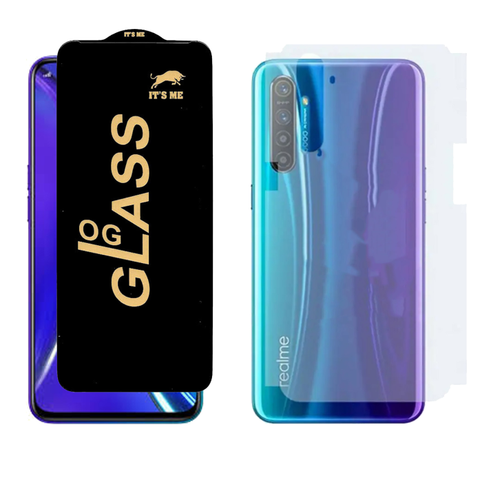Realme XT Combo: OG Glass Screen Protector + Carbon Back Skin - Image 2 Realme XT Combo: OG Glass Screen Protector + Carbon Back Skin - Image 2