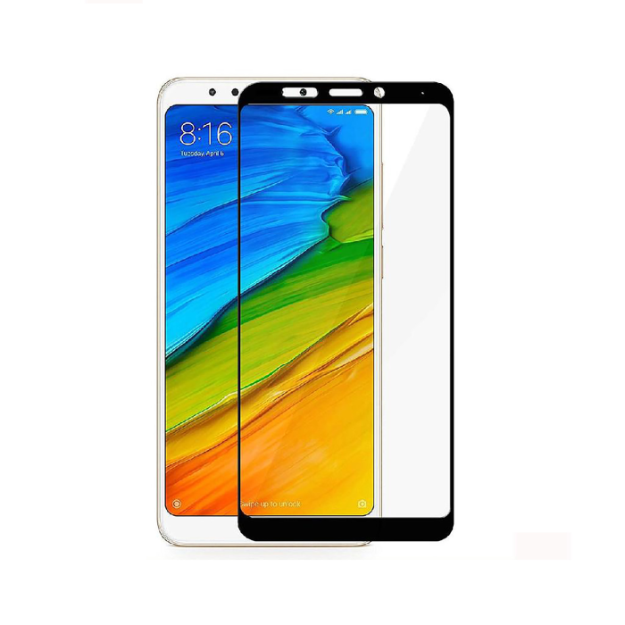 Redmi Note 5 Prime Full Screen Protector 9D Tempered Glass Protector For Redmi Note 5 Prime - Image 2 Redmi Note 5 Prime Full Screen Protector 9D Tempered Glass Protector For Redmi Note 5 Prime - Image 2