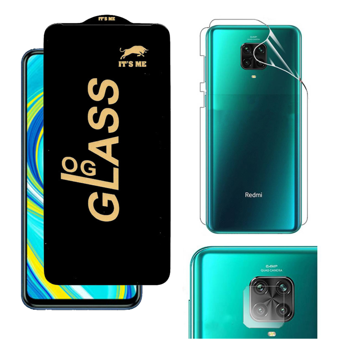Redmi Note 9 Pro 360° Clear Kit: OG Glass + Back Jelly Camera Guard - Image 2 Redmi Note 9 Pro 360° Clear Kit: OG Glass + Back Jelly Camera Guard - Image 2