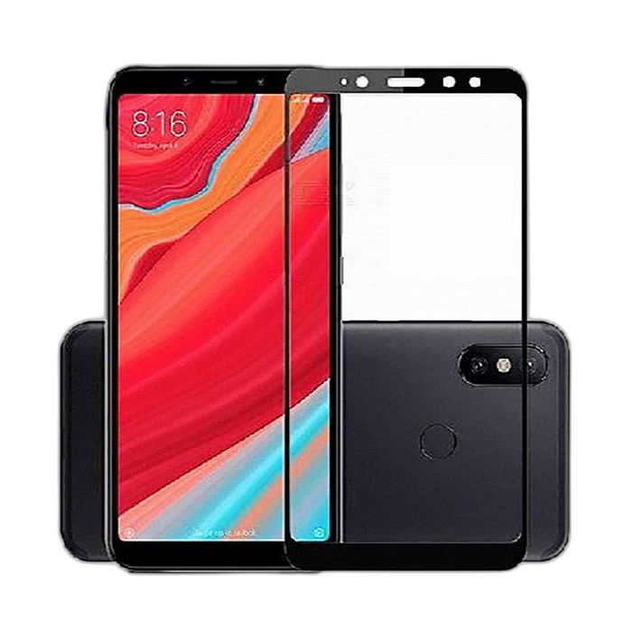 Redmi S2 Full Screen Protector 9D Tempered Glass Protector For Redmi S2 - Image 2 Redmi S2 Full Screen Protector 9D Tempered Glass Protector For Redmi S2 - Image 2