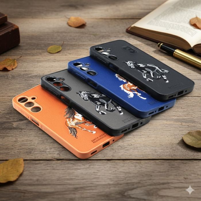 Samsung A16 Back Cover POLO Design Leather Type Soft For Samsung A16 - Image 2