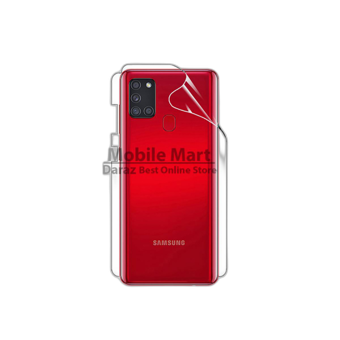 Samsung A21s Back Protection Clear Jelly Soft Ultra Clear Jell For Samsung A21s - Image 2 Samsung A21s Back Protection Clear Jelly Soft Ultra Clear Jell For Samsung A21s - Image 2