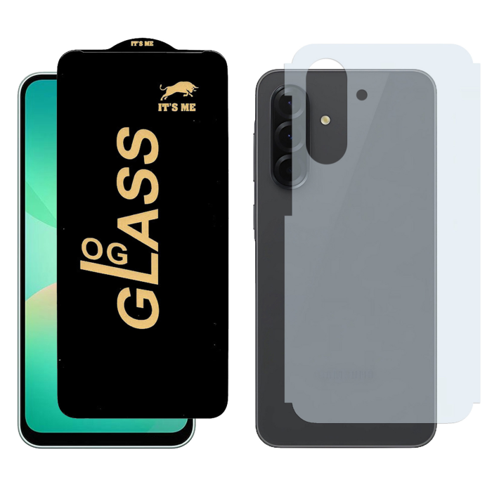 Samsung A26 Combo: OG Glass Screen Protector + Carbon Back Skin - Image 2 Samsung A26 Combo: OG Glass Screen Protector + Carbon Back Skin - Image 2