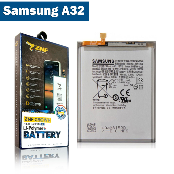 Samsung A32 Battery Replacement - ZNF 5000mAh (EB-BA315ABY) - Image 2 Samsung A32 Battery Replacement - ZNF 5000mAh (EB-BA315ABY) - Image 2