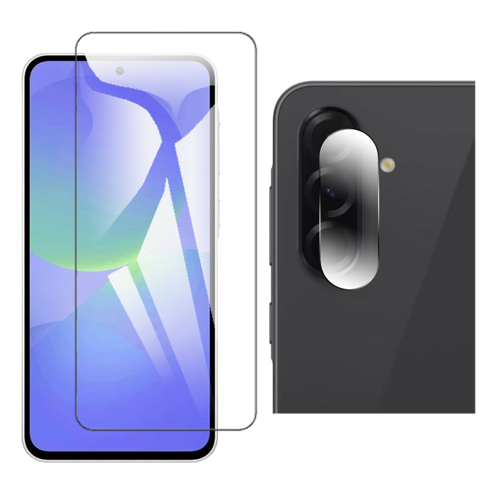 Samsung A36 Glass Protector Polish Screen Tempered + Back Rear Camera 9H Gorilla Flexible Protectior For Galaxy - Image 2