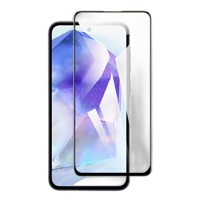 Samsung A55 Full Screen Protector 9D Tempered Glass Protector For Samsung A55 - Image 2 Samsung A55 Full Screen Protector 9D Tempered Glass Protector For Samsung A55 - Image 2
