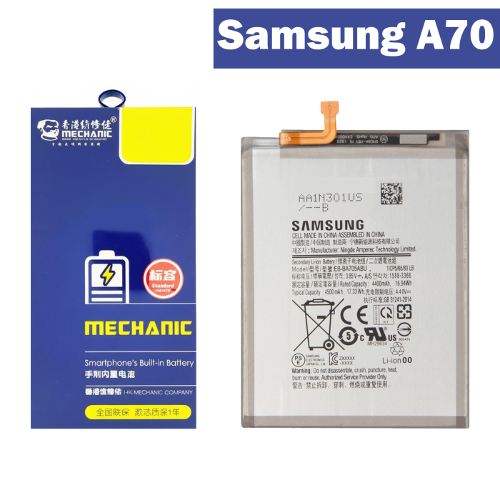 Samsung A70 Battery Replacement - Mechanics 4500mAh (EB-BA705ABU) - Image 2 Samsung A70 Battery Replacement - Mechanics 4500mAh (EB-BA705ABU) - Image 2