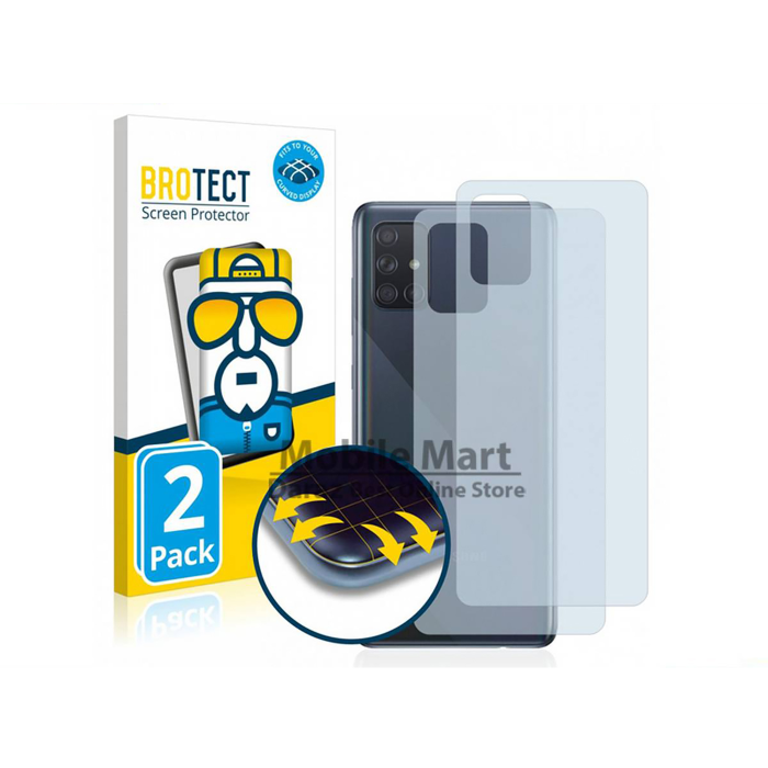 Samsung A71 Back Protector Skin Matte Style Protector For Samsung A71 - Image 2 Samsung A71 Back Protector Skin Matte Style Protector For Samsung A71 - Image 2