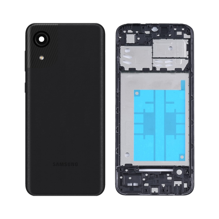 Samsung Galaxy A03 Core Black Housing - Image 2