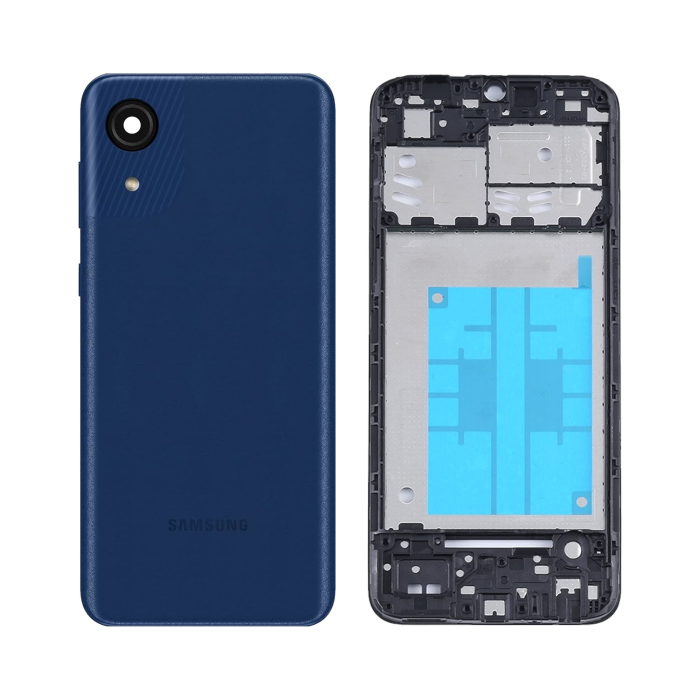 Samsung Galaxy A03 Core Blue Housing - Image 2