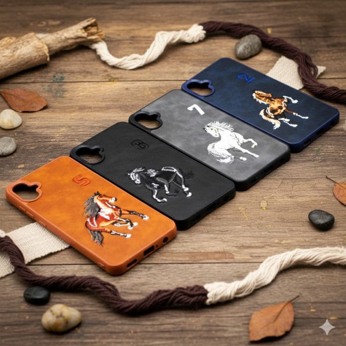 Samsung Galaxy A05 POLO Design Leather Type Soft Leather Cover - Image 2