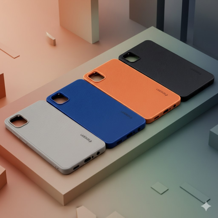 Samsung Galaxy A05 Spigen Texture Multicolour Soft Case Mobile Cover - Image 2 Samsung Galaxy A05 Spigen Texture Multicolour Soft Case Mobile Cover - Image 2