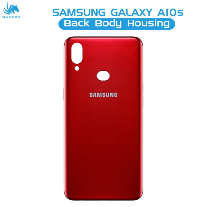 Samsung Galaxy A10s Rear Back Body Casing Housing Replacement Battery Back Door For Samsung A10s - Red - Image 2 Samsung Galaxy A10s Rear Back Body Casing Housing Replacement Battery Back Door For Samsung A10s - Red - Image 2