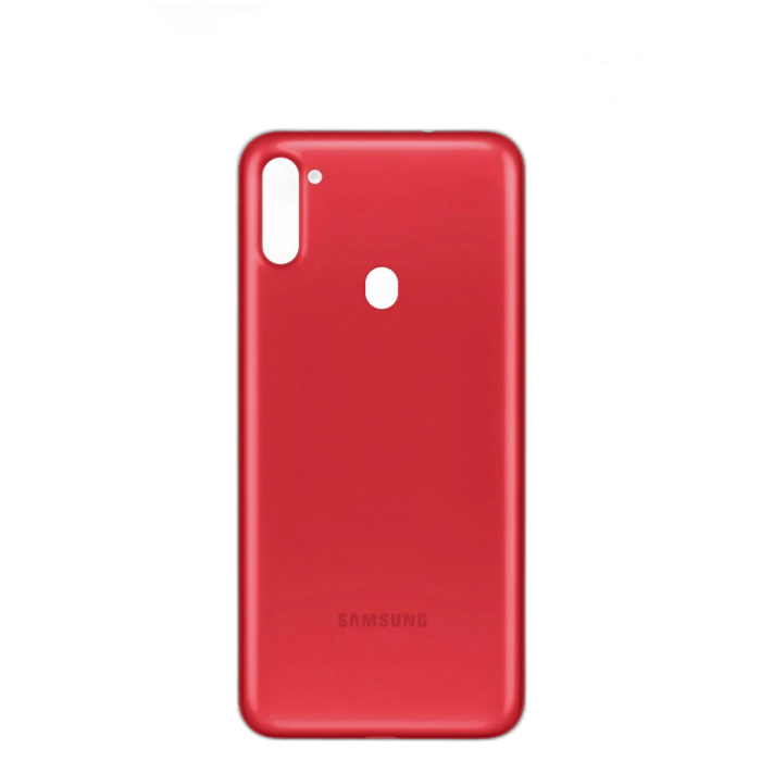 Samsung Galaxy A11 Rear Back Body Casing Housing Replacement Battery Back Door For Samsung A11 - Red - Image 2 Samsung Galaxy A11 Rear Back Body Casing Housing Replacement Battery Back Door For Samsung A11 - Red - Image 2