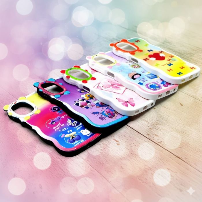Samsung Galaxy A12 Fancy Wave Style Cartoon Printed Mobile Cover - Image 2 Samsung Galaxy A12 Fancy Wave Style Cartoon Printed Mobile Cover - Image 2