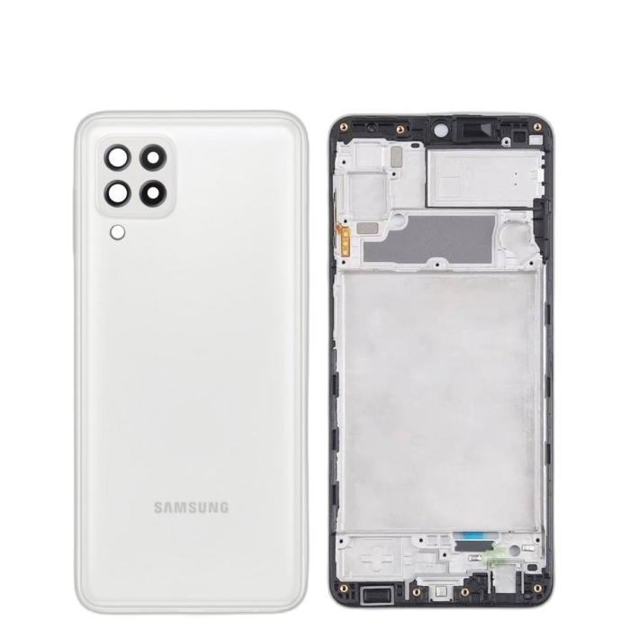 Samsung Galaxy A22 Rear Complete Body Casing Housing Replacement For Samsung Galaxy A22 - White - Image 2 Samsung Galaxy A22 Rear Complete Body Casing Housing Replacement For Samsung Galaxy A22 - White - Image 2