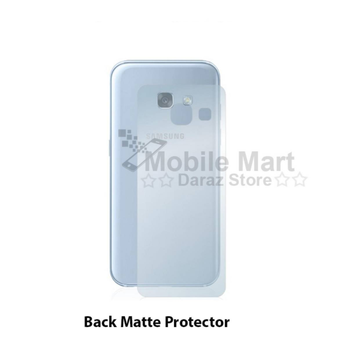 Samsung Galaxy A3 2017 Back Protector Skin Matte Style Protector For Samsung Galaxy A3 2017 - Image 2 Samsung Galaxy A3 2017 Back Protector Skin Matte Style Protector For Samsung Galaxy A3 2017 - Image 2
