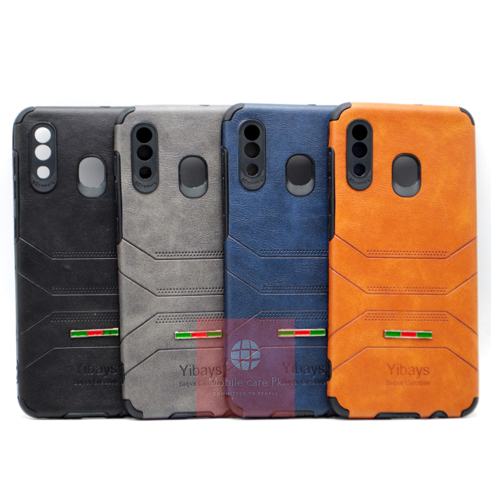 Samsung Galaxy A30 Back Cover Back Cover Soft Leather Case For Samsung A30 - Image 2 Samsung Galaxy A30 Back Cover Back Cover Soft Leather Case For Samsung A30 - Image 2