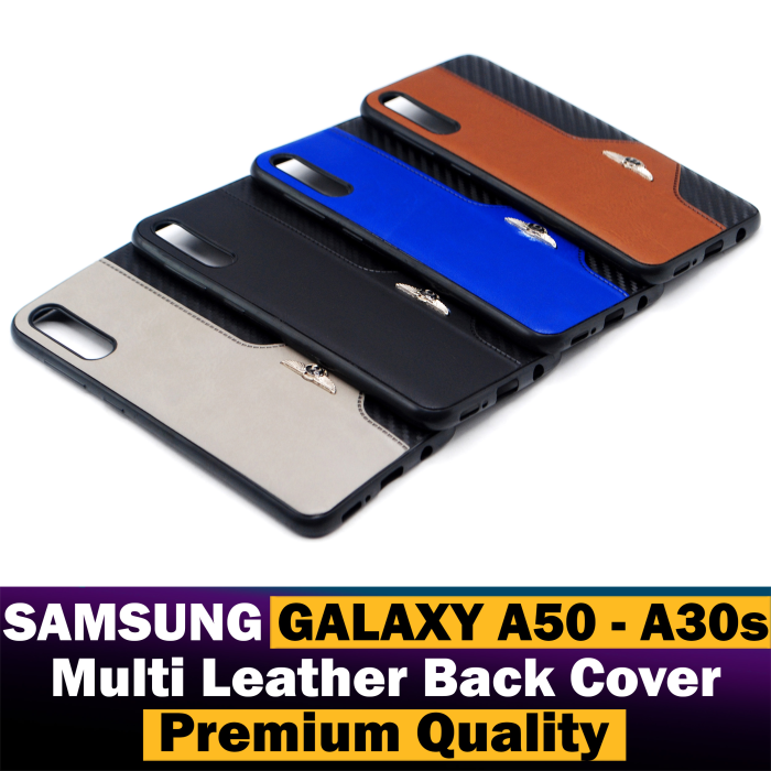 Samsung Galaxy A30s Back Cover Leather Type Soft A30s Case For Boys - Image 2
