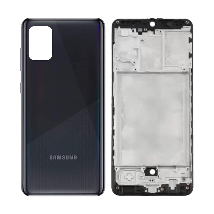 Samsung Galaxy A31 Black Housing - Image 2 Samsung Galaxy A31 Black Housing - Image 2