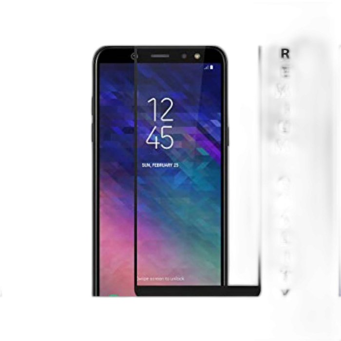 Samsung Galaxy A6 Plus Full Screen Protector 9D Tempered Glass Protector For Samsung Galaxy A6 Plus - Image 2 Samsung Galaxy A6 Plus Full Screen Protector 9D Tempered Glass Protector For Samsung Galaxy A6 Plus - Image 2