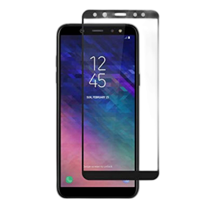 Samsung Galaxy A6 Plus Full Screen Protector 9D Tempered Glass Protector For Samsung Galaxy A6 Plus - Image 2 Samsung Galaxy A6 Plus Full Screen Protector 9D Tempered Glass Protector For Samsung Galaxy A6 Plus - Image 2
