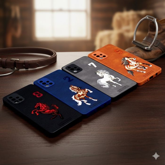 Samsung Galaxy A71 POLO Design Leather Type Soft Mobile Cover - Image 2