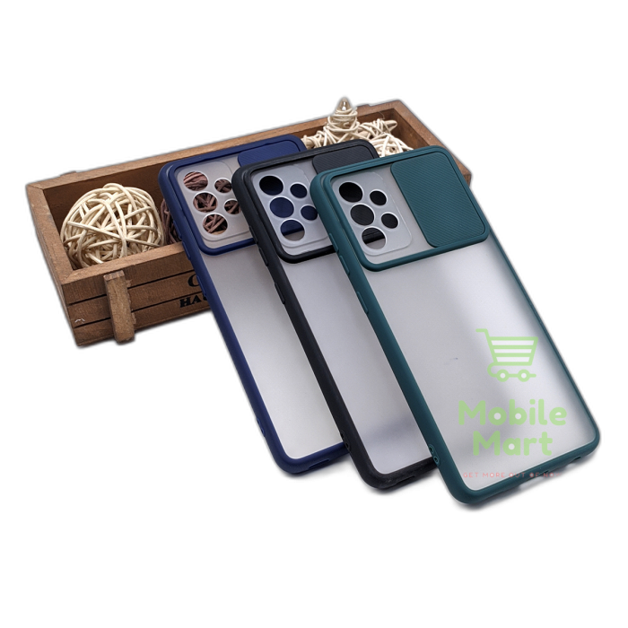 Samsung Galaxy A72 4G Smoky Matte Armor Case Window Shutter Camera Protector Mobile Cover - Image 2 Samsung Galaxy A72 4G Smoky Matte Armor Case Window Shutter Camera Protector Mobile Cover - Image 2