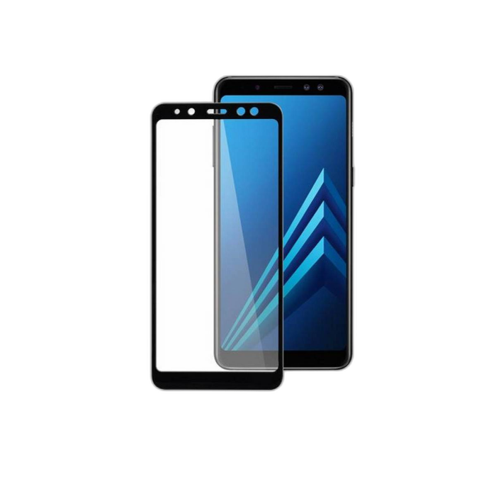 Samsung Galaxy A8 2018 Full Screen Protector 9D Tempered Glass Protector For Samsung Galaxy A8 2018 - Image 2 Samsung Galaxy A8 2018 Full Screen Protector 9D Tempered Glass Protector For Samsung Galaxy A8 2018 - Image 2