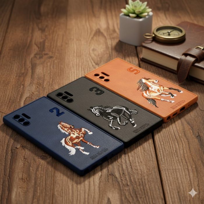 Samsung Galaxy Note 10 Pro POLO Design Leather Type Soft Mobile Cover - Image 2