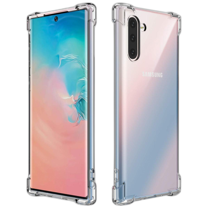 Samsung Galaxy Note 10 Transparent Soft Crystal Clear Case - Image 2 Samsung Galaxy Note 10 Transparent Soft Crystal Clear Case - Image 2