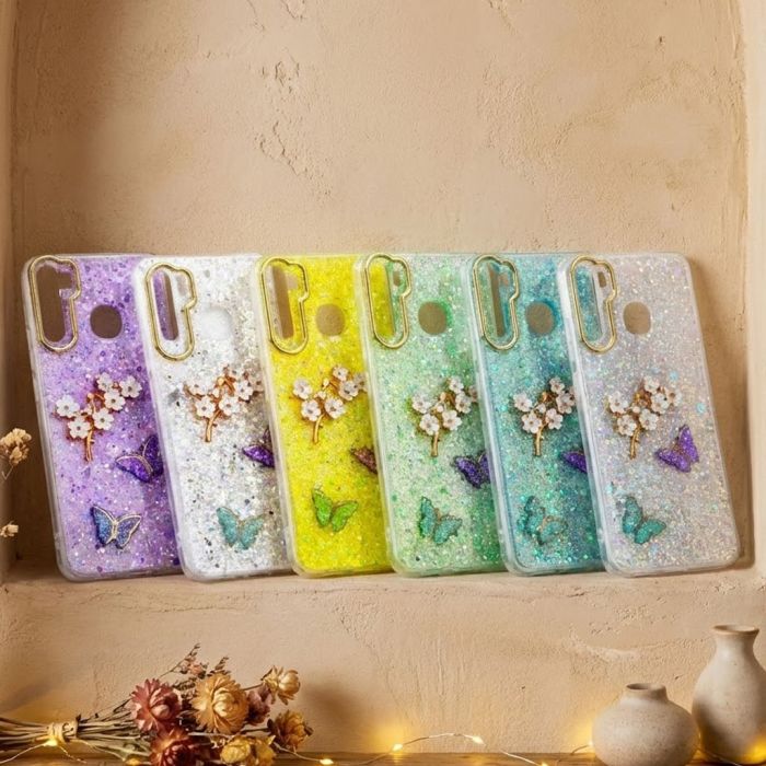 Samsung Galaxy Note 8 Butterfly Glitter Fancy Mobile Cover - Image 2 Samsung Galaxy Note 8 Butterfly Glitter Fancy Mobile Cover - Image 2