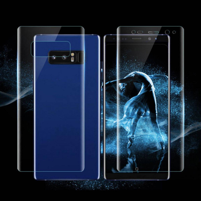 Samsung Galaxy Note 8 Front & Back Protection Clear Jelly Soft Ultra Clear Jell For Samsung Galaxy Note 8 - Image 2 Samsung Galaxy Note 8 Front & Back Protection Clear Jelly Soft Ultra Clear Jell For Samsung Galaxy Note 8 - Image 2