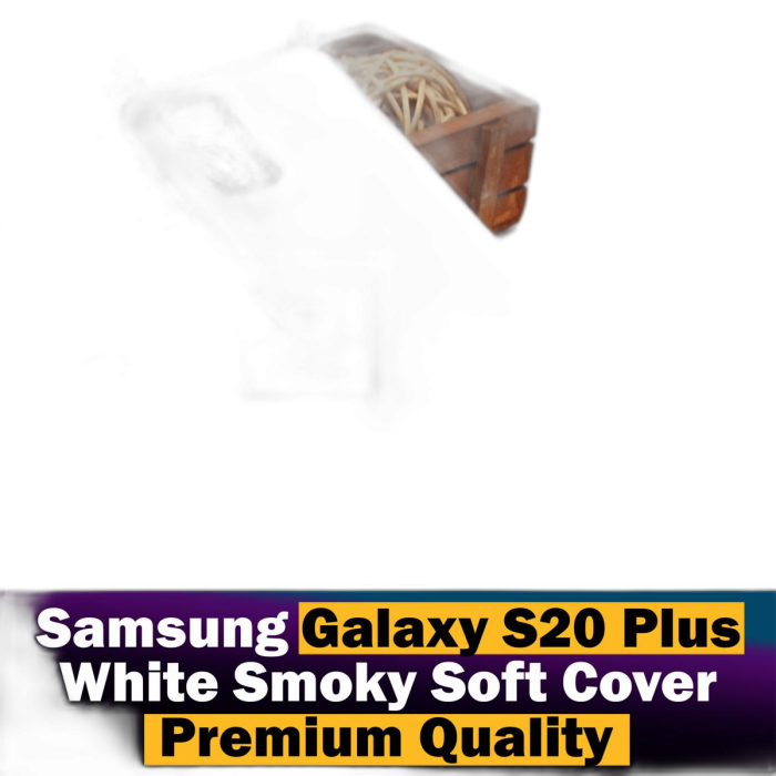 Samsung Galaxy S20 Plus White Smoky Matte Armor Mobile Cover - Image 2 Samsung Galaxy S20 Plus White Smoky Matte Armor Mobile Cover - Image 2
