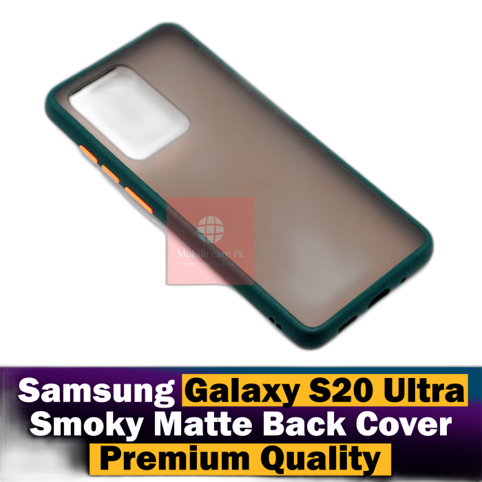Samsung Galaxy S20 Ultra Smoky Matte Armor Mobile Cover - Image 2 Samsung Galaxy S20 Ultra Smoky Matte Armor Mobile Cover - Image 2