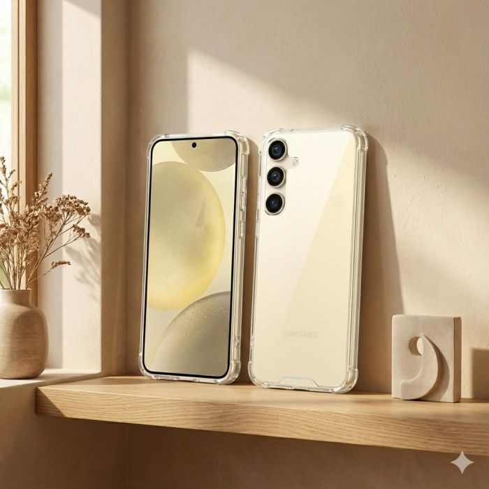 Samsung Galaxy S24 Transparent Bumper Cover - Image 2 Samsung Galaxy S24 Transparent Bumper Cover - Image 2