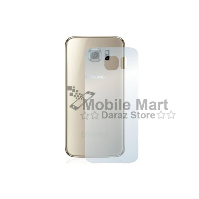 Samsung Galaxy S6 Edge Back Protector Skin Matte Style Protector For Samsung Galaxy S6 Edge - Image 2 Samsung Galaxy S6 Edge Back Protector Skin Matte Style Protector For Samsung Galaxy S6 Edge - Image 2