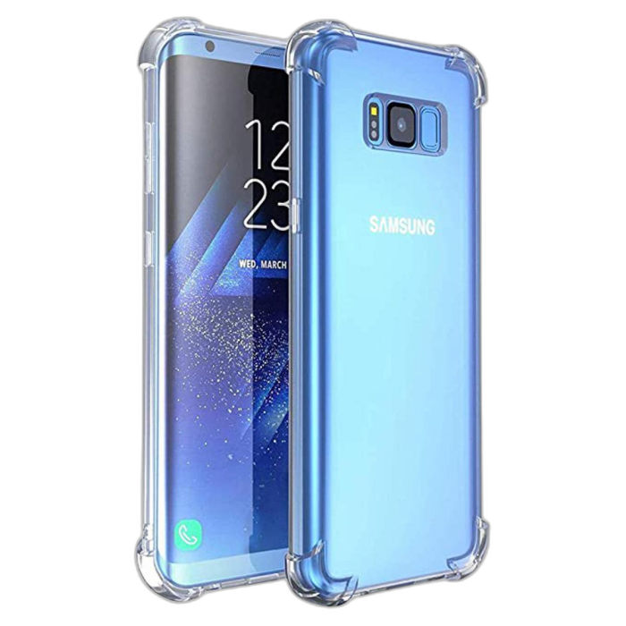 Samsung Galaxy S8 Plus Transparent Soft Crystal Clear Case - Image 2 Samsung Galaxy S8 Plus Transparent Soft Crystal Clear Case - Image 2