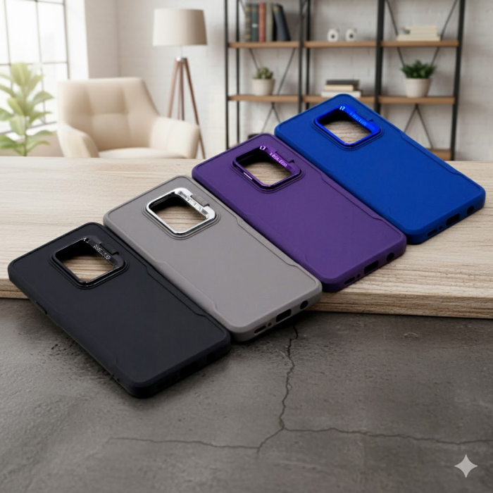 Samsung Galaxy S9 Plus Soft Camera Stand Mobile Cover - Image 2 Samsung Galaxy S9 Plus Soft Camera Stand Mobile Cover - Image 2