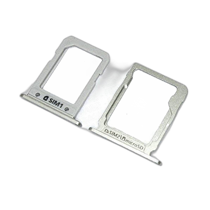 SIM Tray for Samsung Galaxy A8 2015 - Seamless Fit (Silver) - Image 2 SIM Tray for Samsung Galaxy A8 2015 - Seamless Fit (Silver) - Image 2