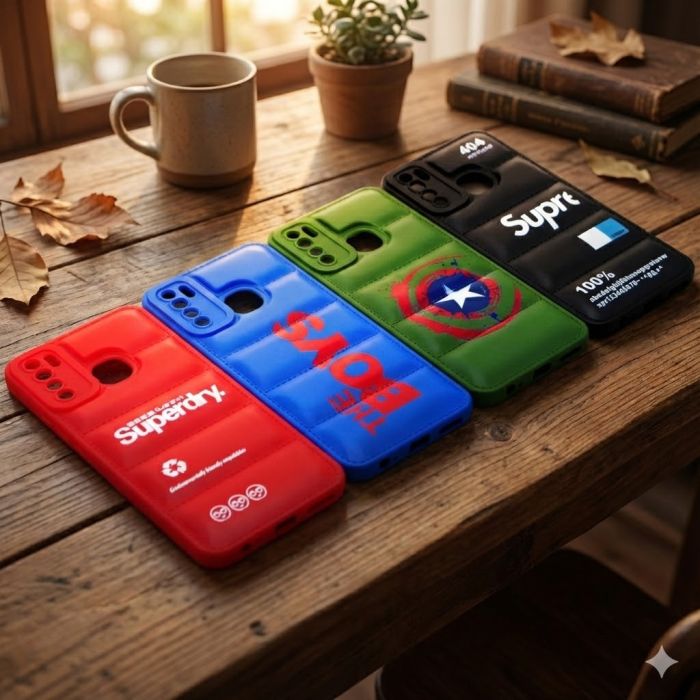 Tecno Camon 12 Air Multicolour Soft Puff Case - Image 2 Tecno Camon 12 Air Multicolour Soft Puff Case - Image 2