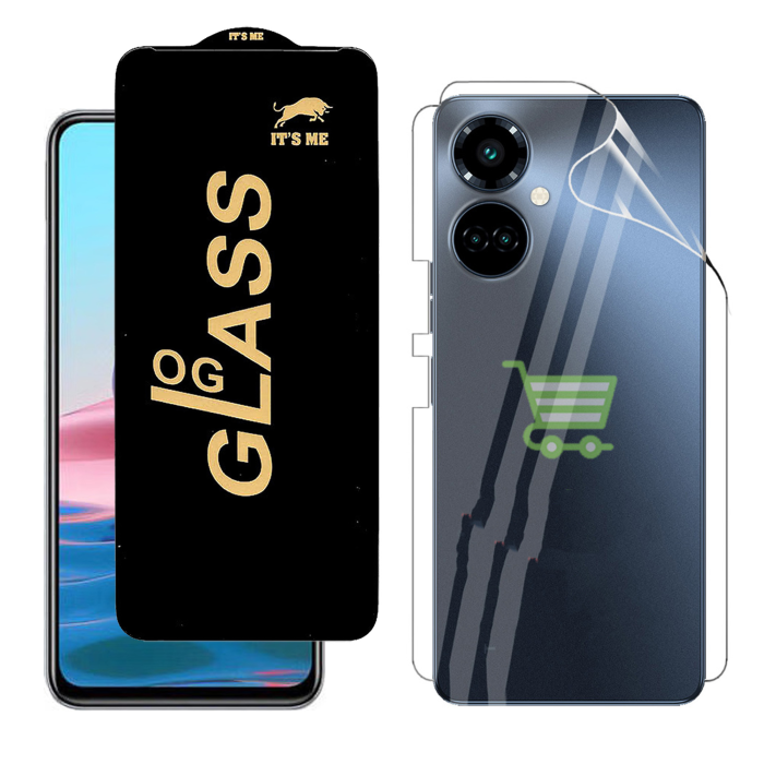 Tecno Camon 19 Pro Protection Pack: OG Glass + Clear Back Jelly Film - Image 2 Tecno Camon 19 Pro Protection Pack: OG Glass + Clear Back Jelly Film - Image 2