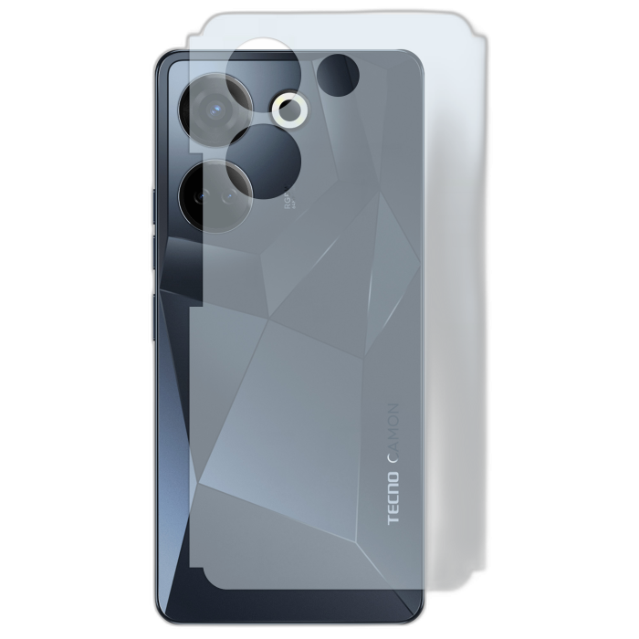 Tecno Camon 20 Back Protector Skin Matte Style Protector For Tecno Camon 20 - Image 2 Tecno Camon 20 Back Protector Skin Matte Style Protector For Tecno Camon 20 - Image 2