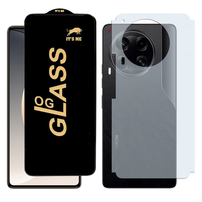 Tecno Camon 30 Combo: OG Glass Screen Protector + Carbon Back Skin - Image 2 Tecno Camon 30 Combo: OG Glass Screen Protector + Carbon Back Skin - Image 2