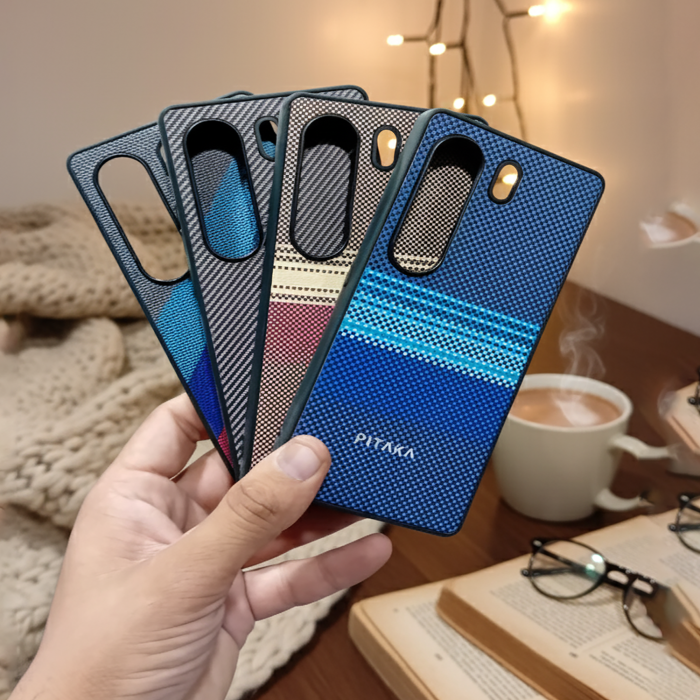 Tecno Camon 40 Pitaka Leather Texture Mobile Cover - Image 2 Tecno Camon 40 Pitaka Leather Texture Mobile Cover - Image 2
